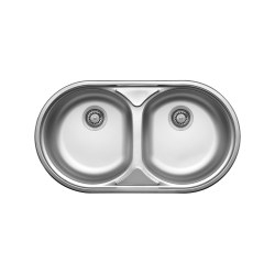 NORMAL – ZLEWOZMYWAK DWUKOMOROWY GŁADKI SGN 020T